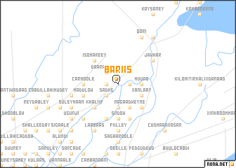 map of Bariis