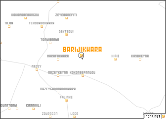 map of Bariji Kwara