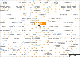 map of Barīkha