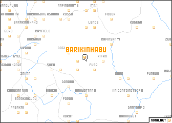 map of Barikin Habu