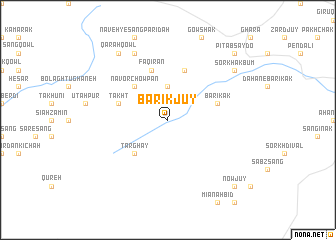map of Bārīk Jūy