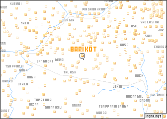 map of Barikot
