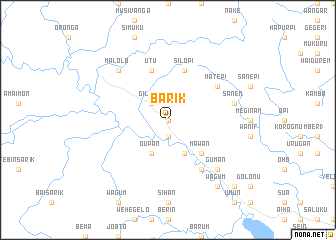 map of Barik
