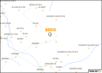 map of Bārik