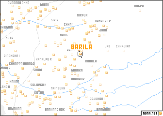 map of Barīla