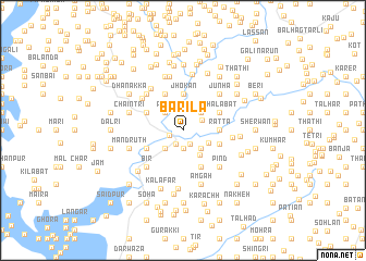 map of Barila