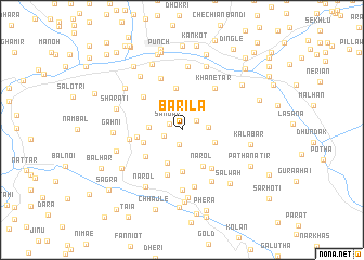 map of Barīla