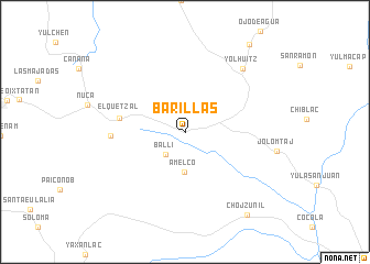 map of Barillas