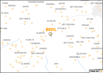 map of Barīl