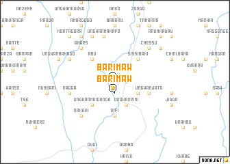 map of Barimaw