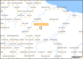 map of Barinaga