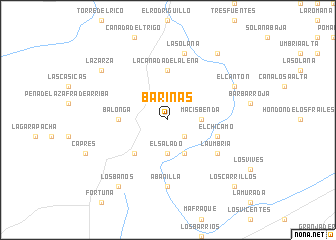 map of Barinas