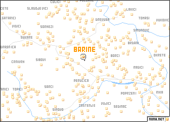 map of Barine