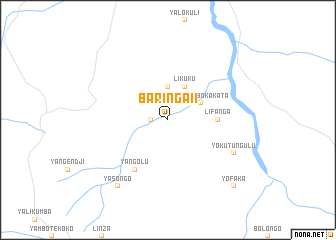 map of Baringa II
