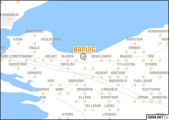 map of Båring