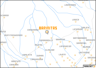 map of Barinitas