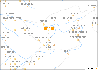 map of Barīn