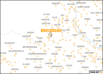 map of Bari Qādam