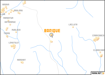 map of Barique