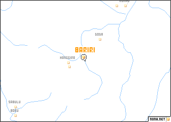map of Bariri
