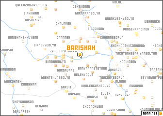 map of Barīshāh