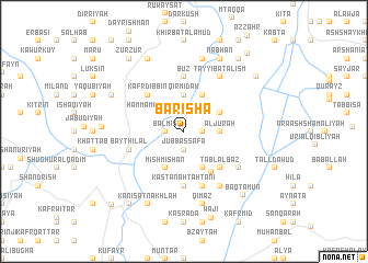 map of Bārīshā