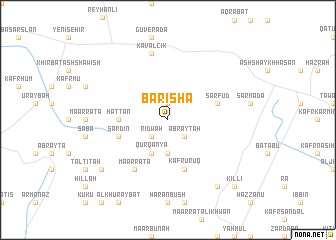 map of Bārīshā