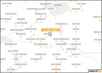 map of Barisikha