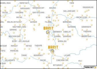 map of Barit