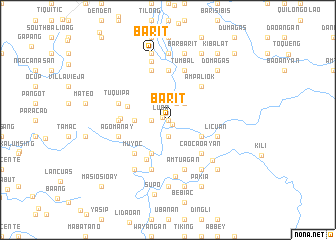 map of Barit