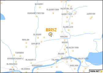 map of Bārīz