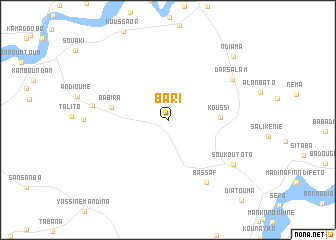 map of Bari