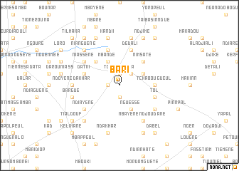 map of Bari