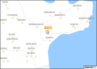 map of Bārī