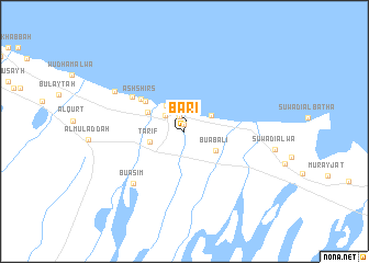 map of Barī