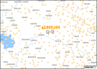map of Barjāh