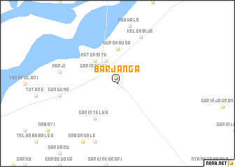 map of Barjanga