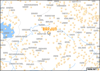 map of Barjun