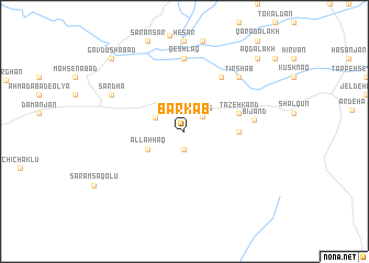 map of Barkāb