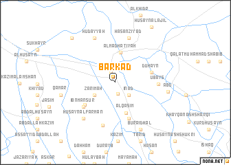 map of Barkad