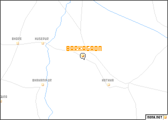 map of Barka Gaon