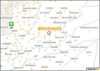 map of Barka Khurd