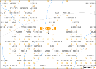 map of Barkala