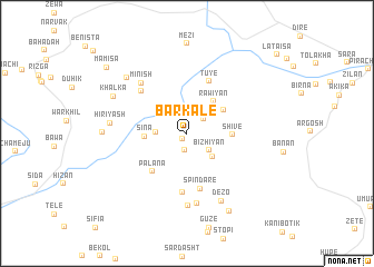 map of Barkalē