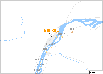 map of Barkal