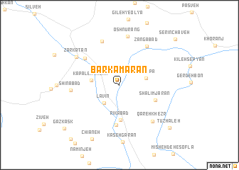 map of Barkamarān