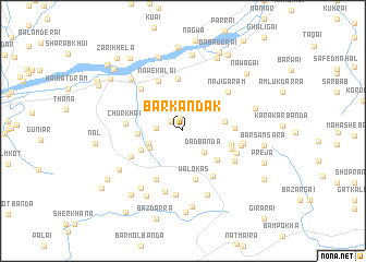map of Bar Kandāk
