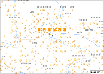 map of Bar Kandarkai