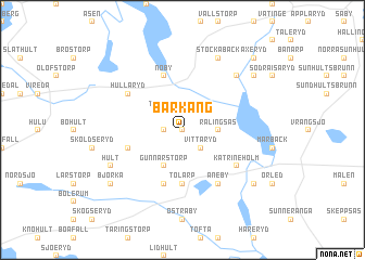 map of Barkäng