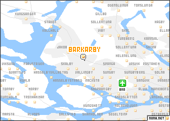 map of Barkarby